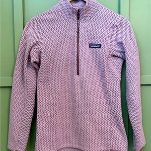 Patagonia Women's R1 Air Zip Neck Mauve - XS